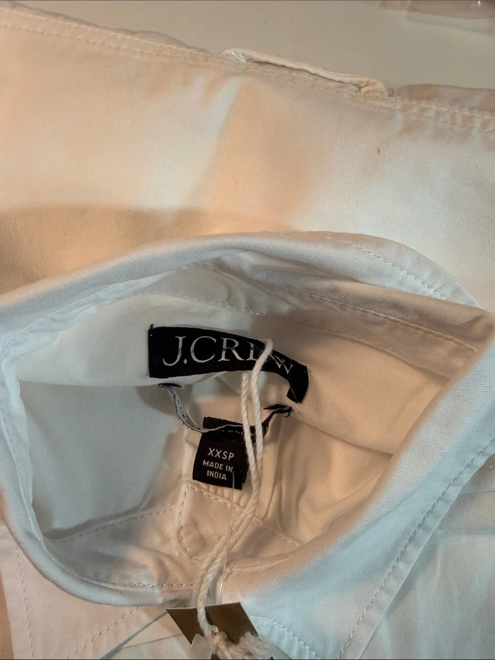 J.Crew Petite Étienne oversized shirt in lightweight Oxford in white